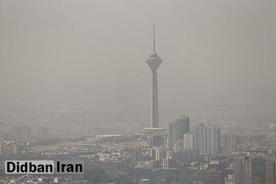 هوای تهران در وضعیت قرمز قرار گرفت