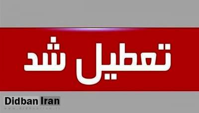 تعطیلی ادارهها و مراکز آموزشی شهر کرمان در ۱۳ دیماه