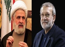 لاریجانی با دبیرکل حزب الله لبنان دیدار کرد