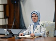 میزبانی همسر اردوغان از اجلاس حمایت از فلسطین در استانبول