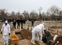 تنها در یک روز ۳۸ فوتی مشکوک به کرونا را دفن کردیم