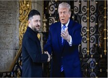 سیاستمدار فرانسوی: ترامپ دنبال برکناری زلنسکی از قدرت است