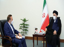 واعظی به دیدار رئیسی رفت
