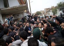 رهبر معظم انقلاب از مناطق زلزله زده استان کرمانشاه بازدید کرد/ سخنرانی در جمع مردم سرپل ذهاب