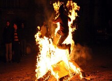 یک فوتی و ۸ قطع در پیشواز چارشنبه‌سوری