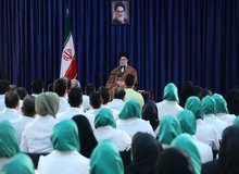 مدال‌آوران ایران در بازی‌های پارا آسیایی با رهبرانقلاب دیدار کردند
