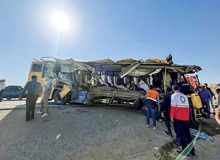 سومین دانشجوی تصادف اتوبوس دانشجویان در سرخه جان باخت