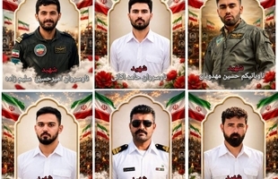 شهادت ۶ نفر از پرسنل نیروی دریایی ارتش  در حمله آمریکا به جنوب کشور+اسامی