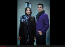 اشکان خطیبی و همسرش در اکران مردمی «لاتاری»+ عکس
