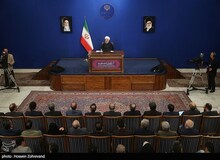 نشست خبری رییس جمهور+ تصاویر
