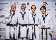 مدال طلای دختر ایرانی در آخرین روز تکواندو قهرمانی جهان
