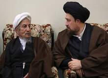 حسن خمینی: آیت الله صانعی از جمهوری اسلامی دفاع منتقدانه داشتند