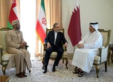 دیدار سه‌جانبه وزرای خارجه ایران، قطر و عمان