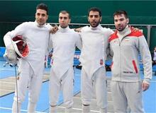 صعود پنج پله ای تیم ملی شمشیربازی اپه مردان در رده بندی جهانی