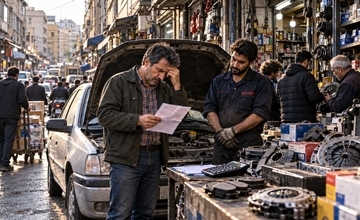 خودرو هست، پول تعمیر نیست / گرانی تا ۱۰۰ درصدی برخی قطعات خودرو 