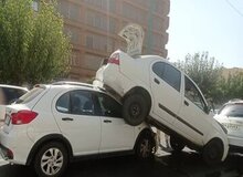 تصادف زنجیره‌ای در بزرگراه هاشمی رفسنجانی تهران