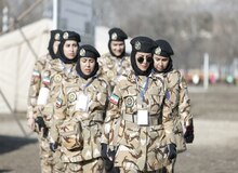  تصاویر زنان «تکاور» ارتش ایران