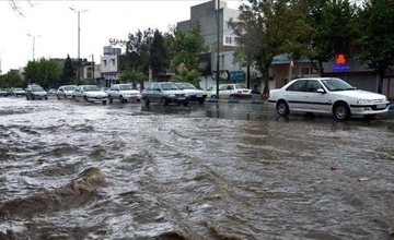 هشدار طغیان رودخانه‌ها و آبگرفتگی معابر در چالوس جدی است