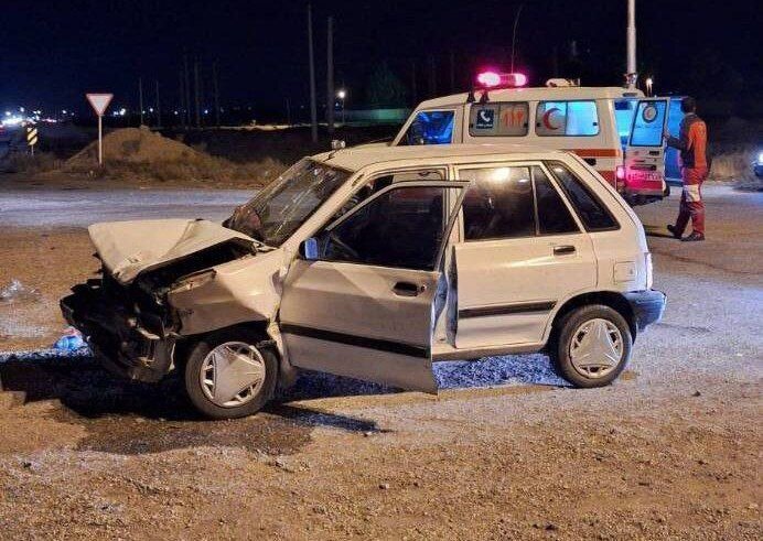 برخورد تیگو و پراید در محور شاهرود- آزادشهر؛ ۷ نفر مصدوم شدند