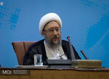 تجلیل آملی لاریجانی از آیت الله هاشمی رفسنجانی (ره)  در جلسه مجمع تشخیص مصلحت نظام
