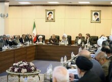 غیبت آیت‌الله شاهرودی و ۲ رئیس قوه در جلسه مجمع تشخیص + عکس
