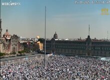 اعتراضات علیه فساد و خشونت در مکزیک ۱۲۰ زخمی برجای گذاشت+فیلم 