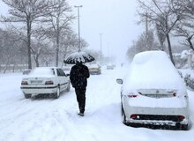 تهران سردتر می‌شود/ بارش برف و باران تا یکشنبه