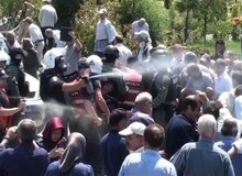 پلیس آلبانی بار دیگر وارد مقر منافقین شد/ کشف اطلاعات جدید از داخل اردوگاه اشرف۳
