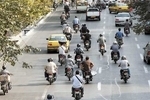 توقیف یک‌هفته‌ای موتورسیکلت متخلف در تهران
