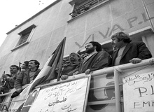 تصاویر قدیمی از اولین رهبر جهان عرب که بعد از انقلاب به ایران سفر کرد