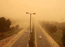 هشدار قرمز هواشناسی خوزستان: توده گرد و خاک از عراق در راه است