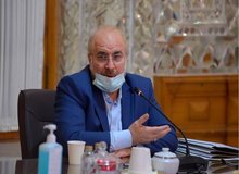 قالیباف: راه مقابله با آمریکا شعار نیست
