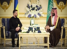 زلنسکی توافق همکاری نظامی با بن‌سلمان امضا کرد