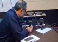 شهردار اهواز انتصاب خودش را از بلندگو تبریک گفت+فیلم