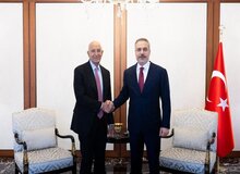 دیدار فیدان با سفیر آمریکا در ترکیه