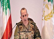 سفر فرمانده ارتش لبنان به آمریکا