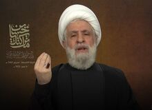 شیخ نعیم قاسم: ما سلاح خود را رها نخواهیم کرد، چرا که آن را بخشی از دفاع مشروع از ملت‌مان می‌دانیم 