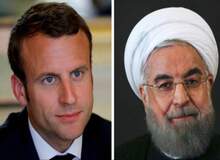 مکرون: به روحانی درباره برجام اخطار دادم