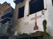 مسلمانان خشمگین چند کلیسا در پاکستان را به آتش کشیدند+فیلم