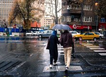 بارش باران در تهران از دوشنبه