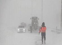 احتمال وقوع کولاک برف در جاده‌های استان اردبیل از امروز