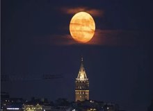از ترکیه تا چین، دیشب ماه در آسمان غوغا به پا کرد+تصاویر