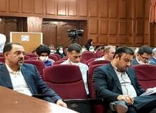 فیلمی از حضور «رسول سجاد» و‌ «محسن صالحی» از مدیران سابق بانک مرکزی در دادگاه امروز