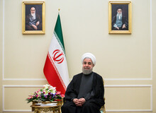 دکتر روحانی قهرمانی تیم ملی کشتی در مسابقات جام جهانی کشتی آزاد در کرمانشاه را تبریک گفت