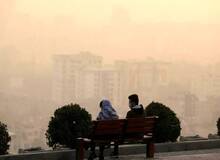 شرکت کنترل کیفیت هوا: وضعیت هوای تهران با شاخص ۱۵۳، قرمز و آلوده برای همه گروه‌ها است