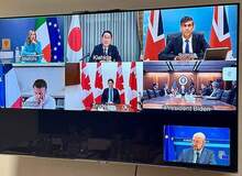 رهبران گروه هفت بر حمایت «کامل» خود از اسرائیل تاکید کردند