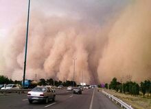 هشدار سطح نارنجی گرد و خاک و افزایش غلظت آلاینده‌ها برای ۲۱ استان کشور