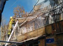 انفجار یک ساختمان دو طبقه در تهران