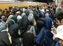 اختلال در خط ۵ مترو تهران