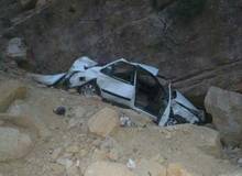 خودرو پسر و دختری که همدیگر را دوست داشتند به دره سقوط کرد و هردو جان باختند